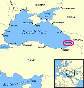 Batumi (Georgien) am Schwarzen Meer